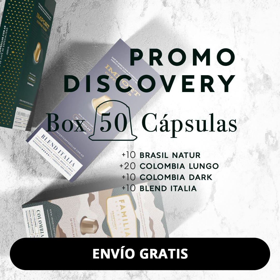 Promo Discovery - Capsulas Compatibles Nespresso - 50 Unidades